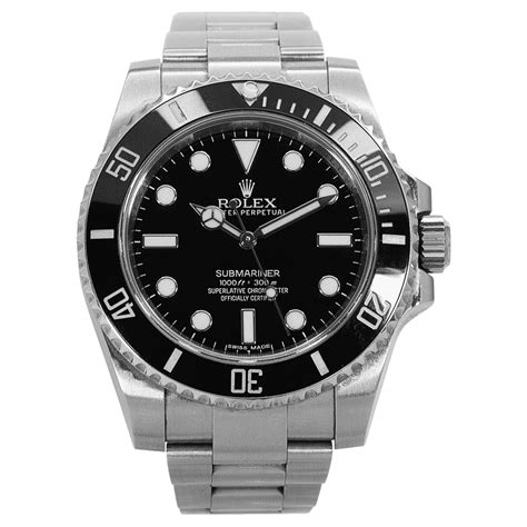 rolex submariner cancelled|rolex submariner non date.